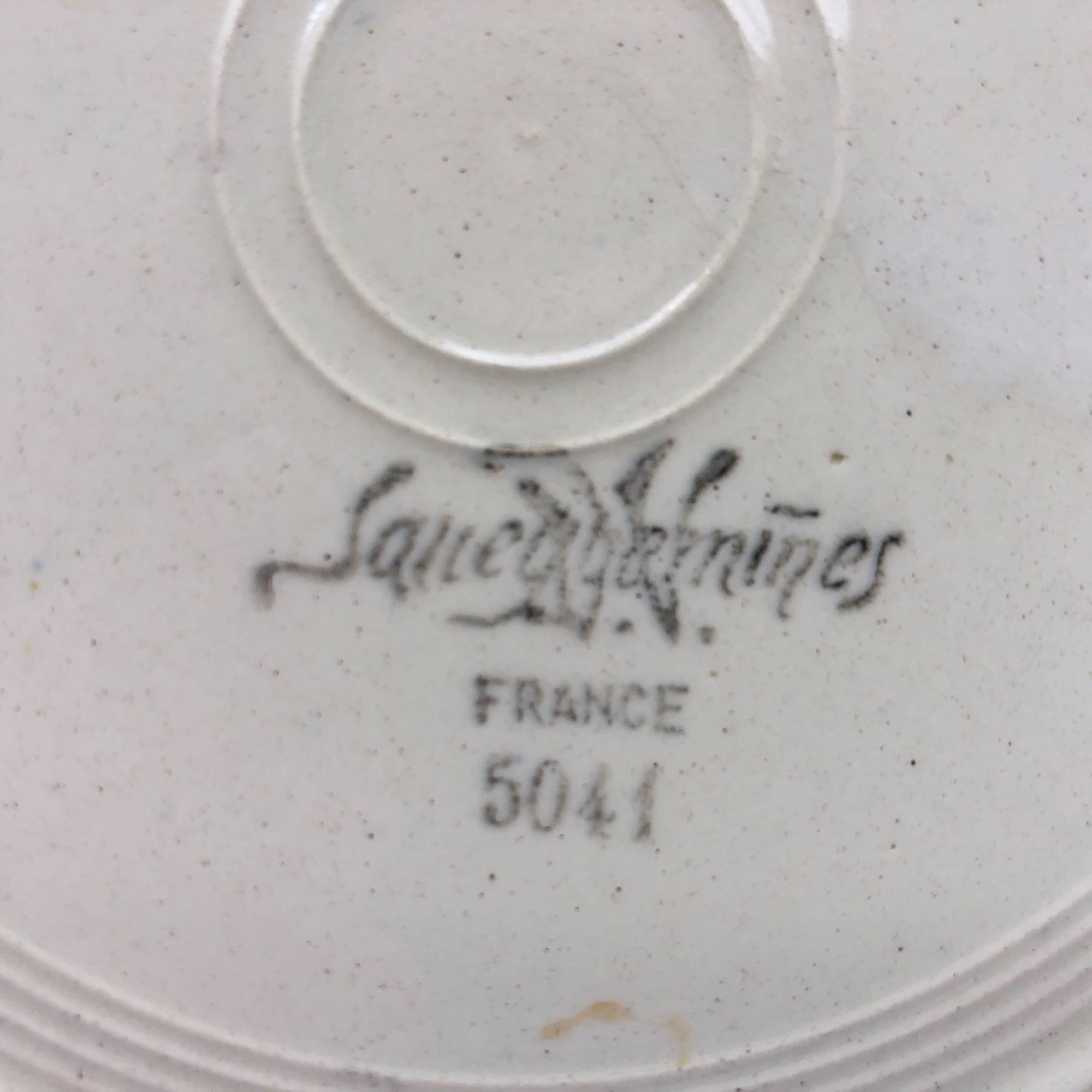 Sarreguemines plates model 5041