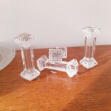 Portes couteau en verre vintage