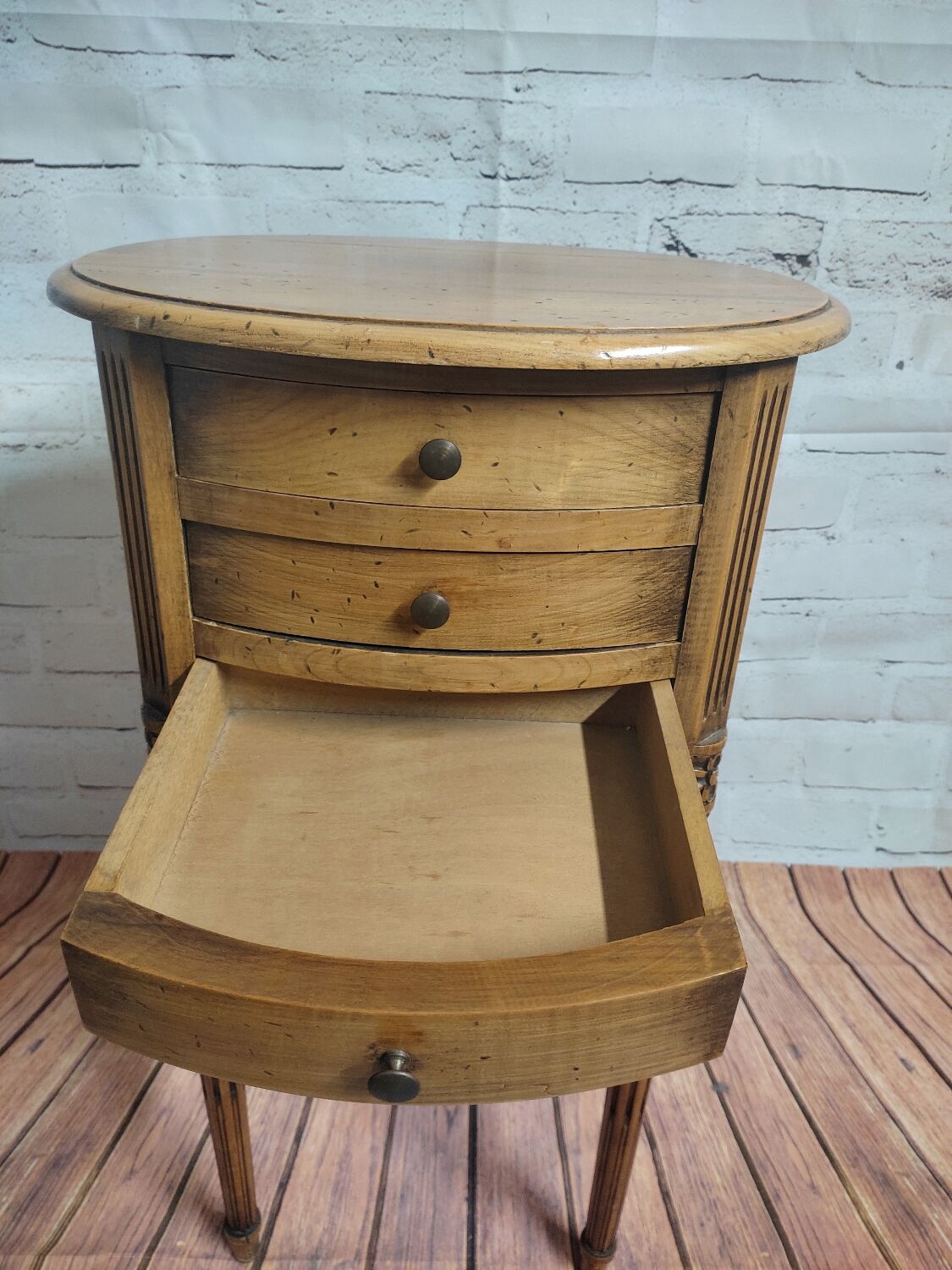 Louis XVI style bedside table