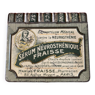 Old pharmacy metal box