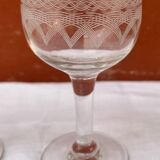 Verres à  pieds