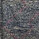 Moroccan Berber carpet Beni Ouarain intense blue with pink diamonds 3.06x2,16m