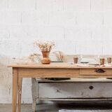 White wooden chest bench