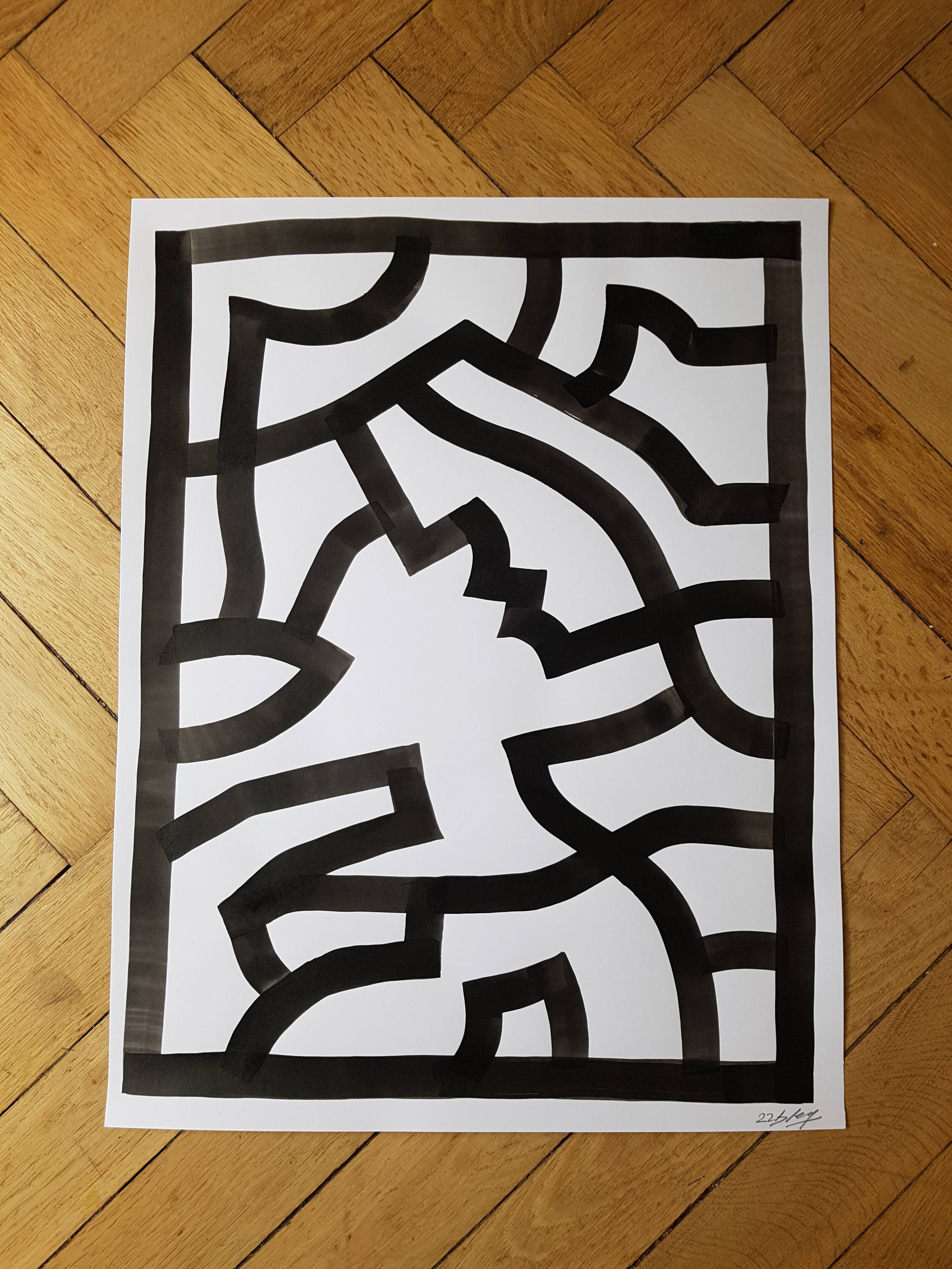 Ink on paper - "Untitled"