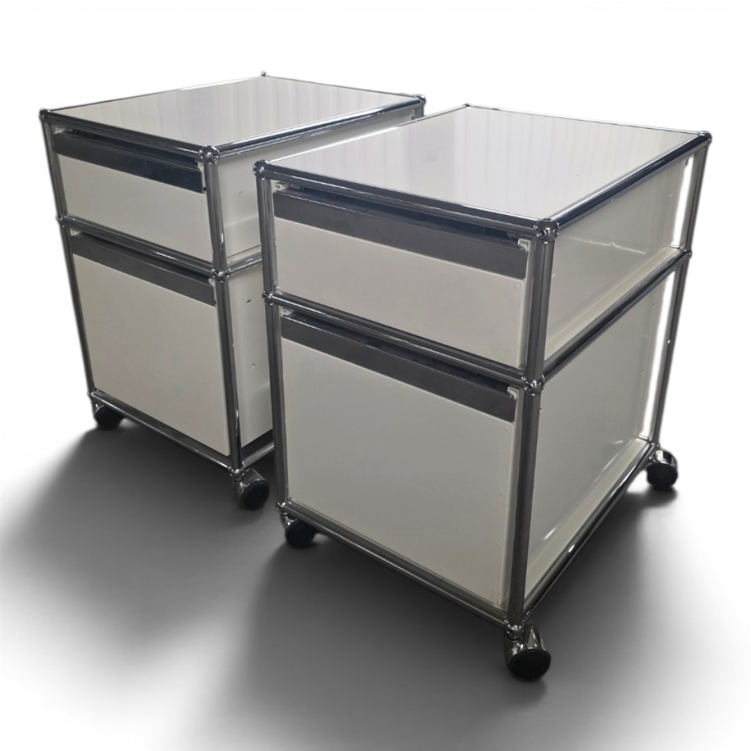 Lot de 2 caissons USM Haller