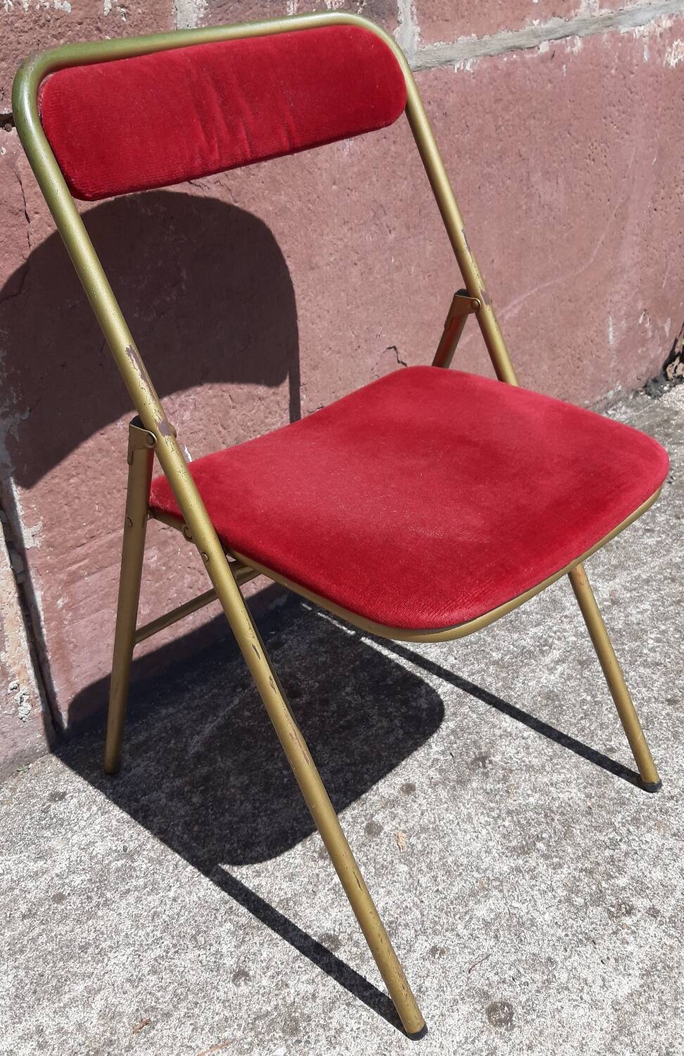 Foldable chair "Souvignet"