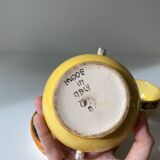 Della Robbia Italian ceramic cup 1950