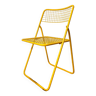 Ted Net folding chair by Niels Gammelgaard for Ikea, 1980s Yellow