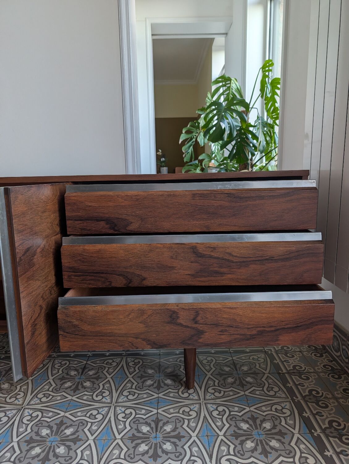 Enfilade palissandre style scandinave