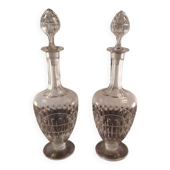 Crystal carafes