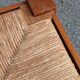 Tabouret paillé en chêne