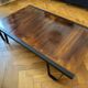 Industrial coffee table type SNCF pallet