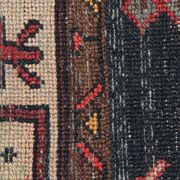 Traditional tribal wool runner rug long handwoven oriental carpet 155x320cm