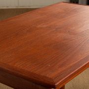 Danish coffee table in teak model 019 by Ole Wansher for Poul Jeppesen.