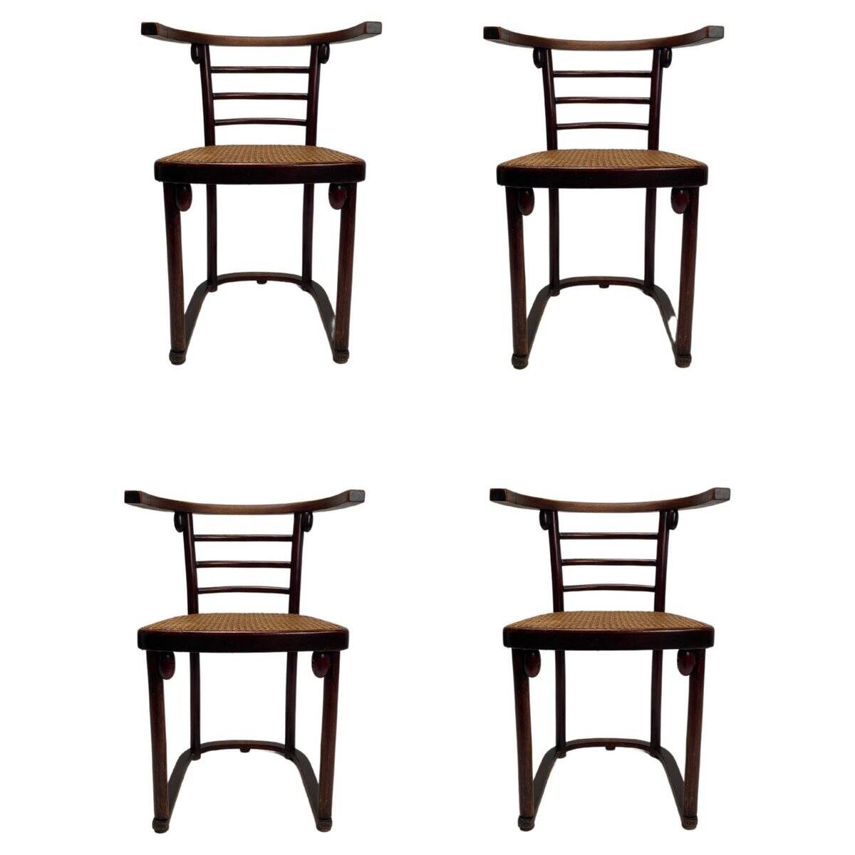 Chair Mod. Bat attributed to Josef Hoffmann for Thonet, 1890s