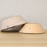 Antique Handmade Terracotta Ceramic Lebrillos Bowls Fajalauza, Granada Spain XIX