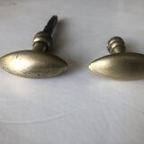 Pair of old bronze handles