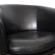 Pair of Scandinavian leather armchairs by Lennart Bender 1970