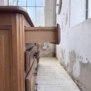 Oak desk or counter 1960