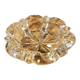 Thick glass ashtray or pocket