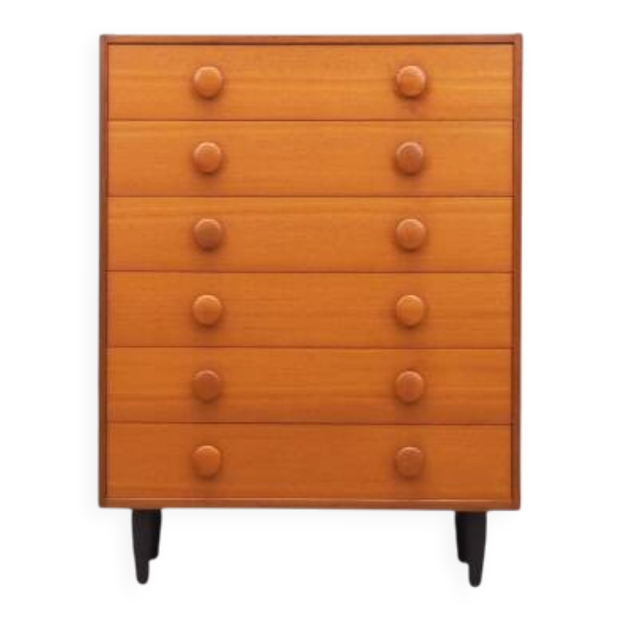 Teak chest of drawers, Danish design, 1960s, production: Denmark