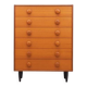 Teak chest of drawers, Danish design, 1960s, production: Denmark
