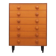 Teak chest of drawers, Danish design, 1960s, production: Denmark