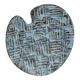 Plateau palette bleu