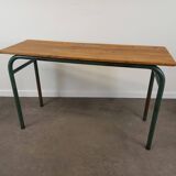 Bureau années 50 et sa chaise d'école