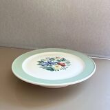 Vintage Villeroy & Boch serving dish on stand, Botanica collection.