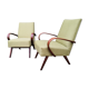 Pair of vintage Czech armchairs, Scandinavian style, 50s