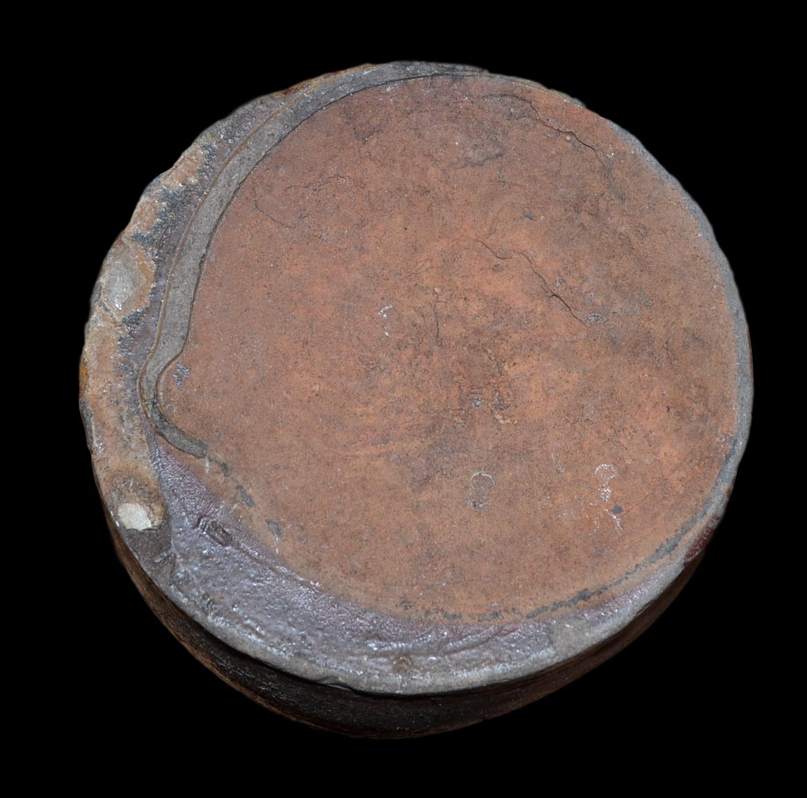 Pitcher in glazed stoneware, Saint Amand en Puisaye, XIX century