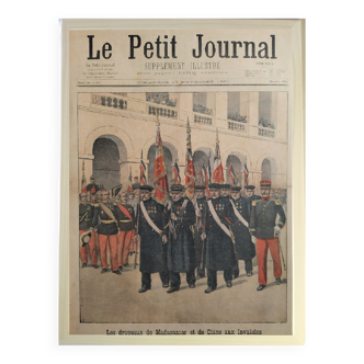 Les drapeaux aux Invalides 1901