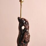 Vine wood lamp base