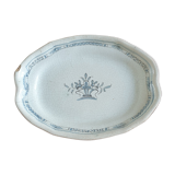 Faience dish "black ass"