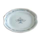 Faience dish "black ass"