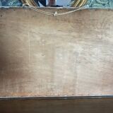 Old mirror louis philippe painted