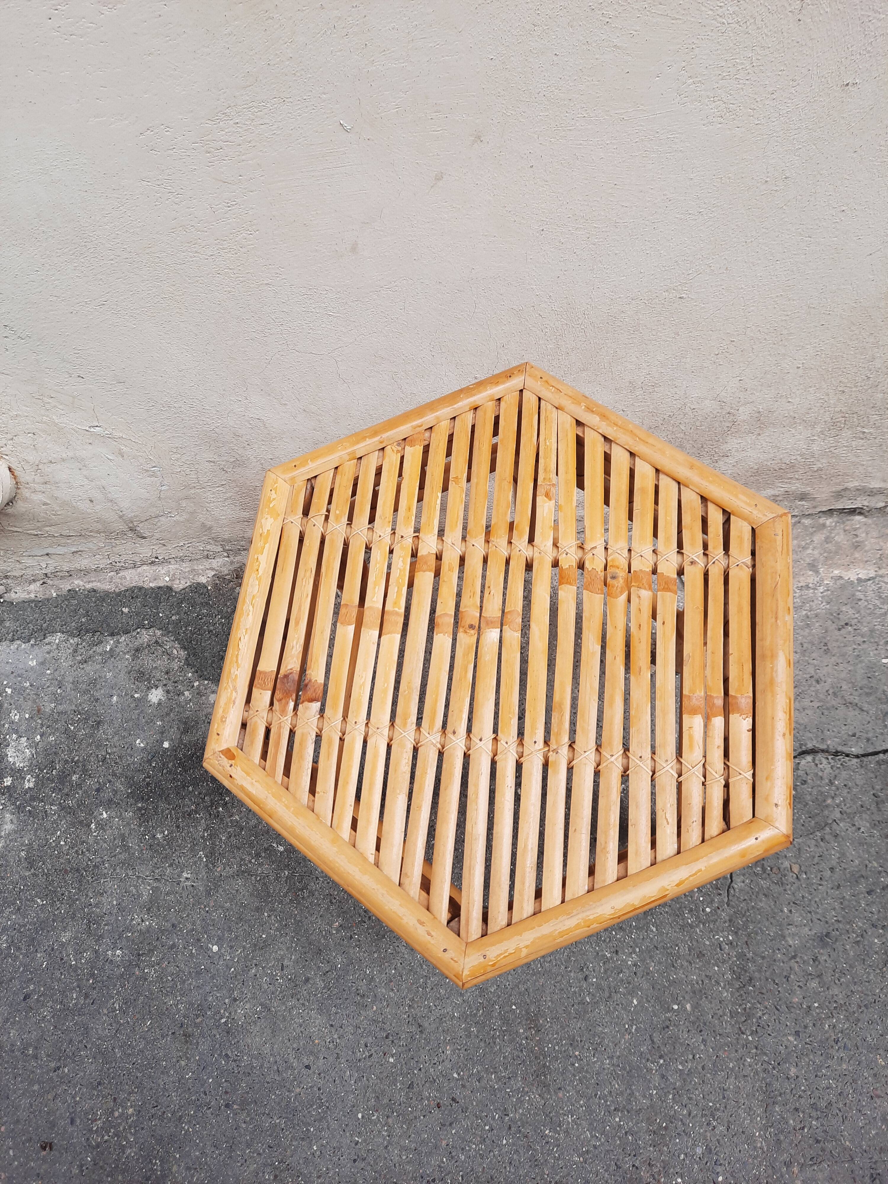 Bamboo table