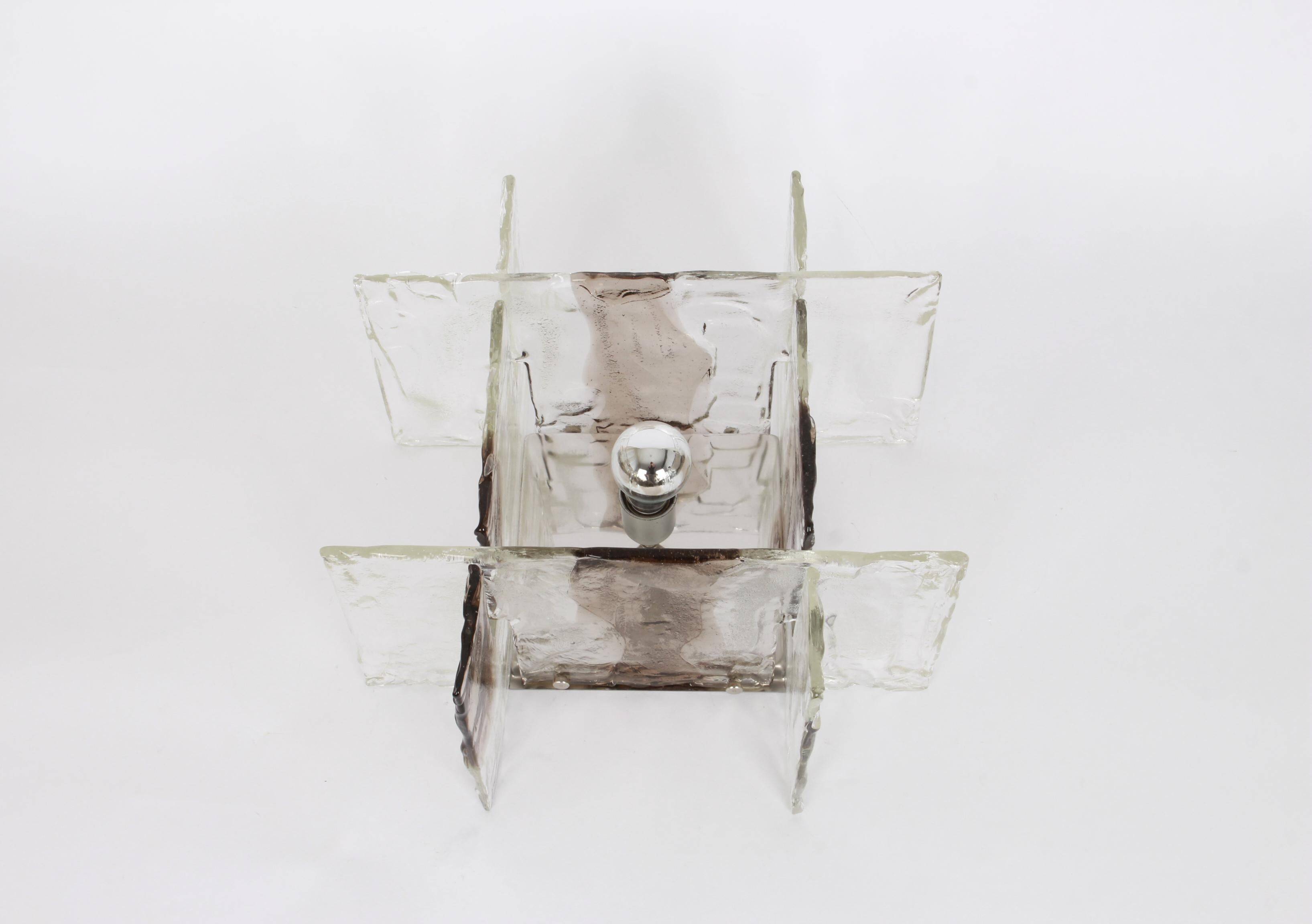 Sconce designed by Carlo Nason for Kalmar, 1960s.