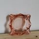 Vintage molded glass ashtray France