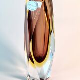 Sommerso Murano Three-Layer Vase – 1970s