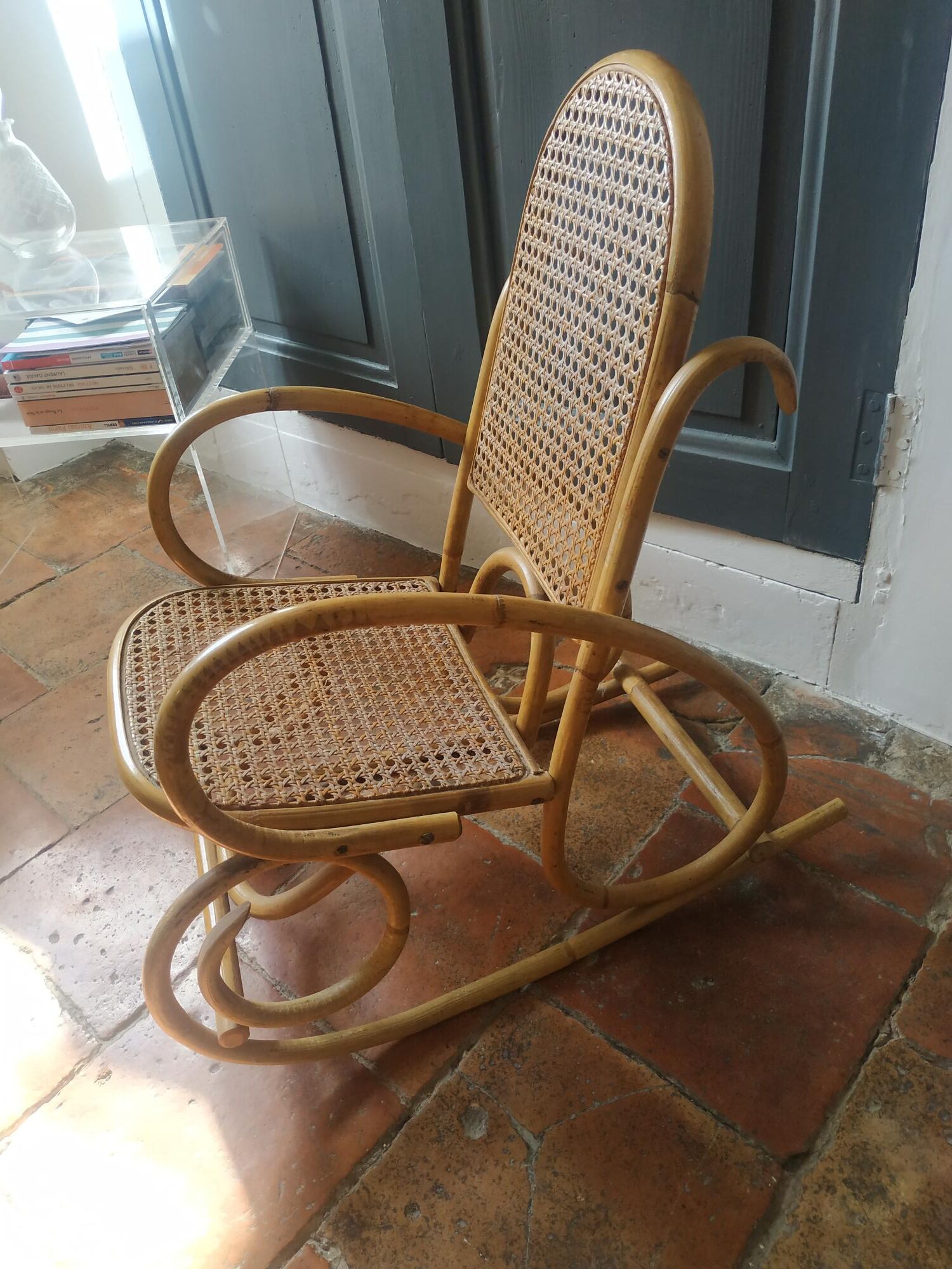 Vintage children's rocking chair