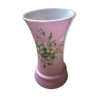 Vase in opaline napoleon iii