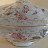 Limoges porcelain soup tureen Redon Martial late nineteenth century