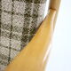 1960s Rare Beech Wing Armchair by ULUV, Czechoslovakia