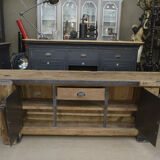Industrial low industrial furniture carpenter's workbench 1930