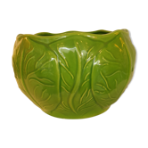 Vintage Saint-Clement earthenware salad bowl or planter