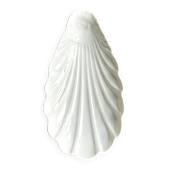 Ramequin coquillage Pillivuyt en porcelaine blanche