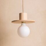 ALBA pendant light in beige concrete