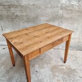 Old table desk kitchen table pine wood
